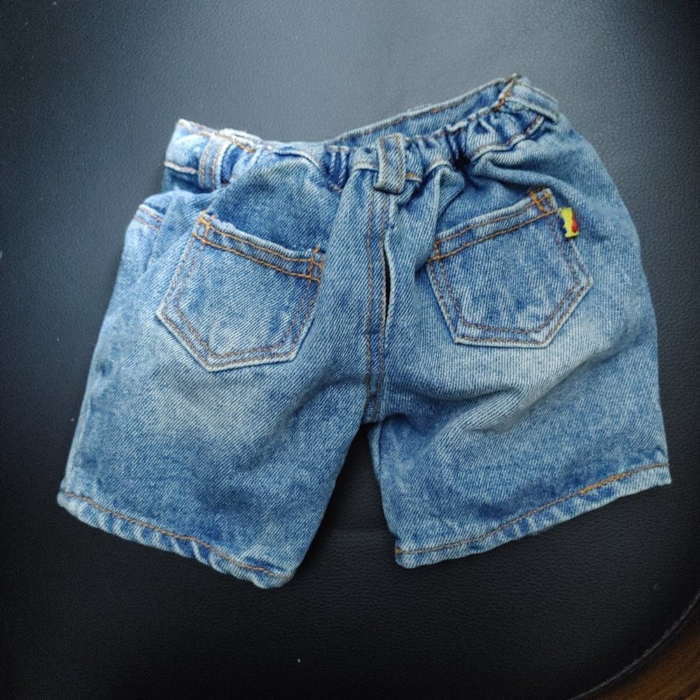 Build-A-Bear Workshop Jean Shorts - Excellent Condition - Picture 2 of 9